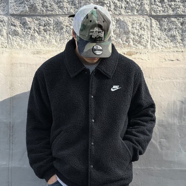 나이키 쉐르파 코치 자켓