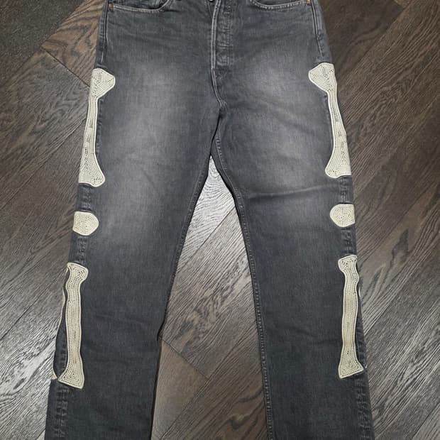 캐피탈 본 데님팬츠 34 사이즈