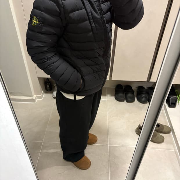 스톤아일랜드 경량패딩 주니어 a14