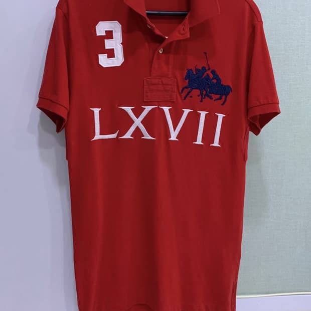 폴로 한정판 LXVII 더블빅포니 럭비PK