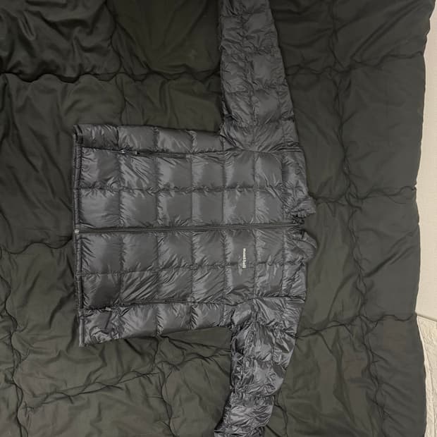 몽벨 슈페리어 다운 자켓 블랙 경량패딩