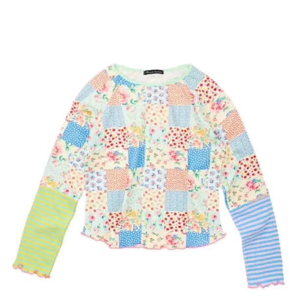 샵페어리 패치워크 탑