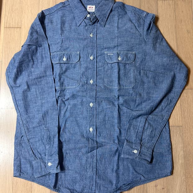 아나토미카bigA 샴브레이셔츠17사이즈