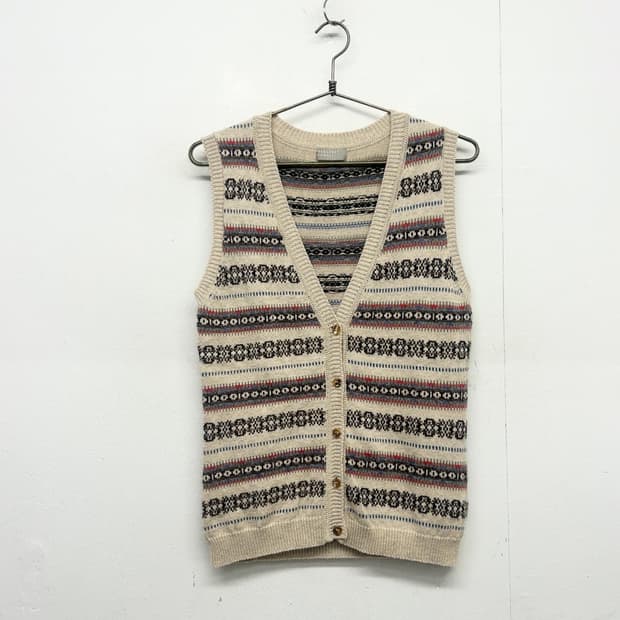 마가렛호웰 페어아일 니트 베스트