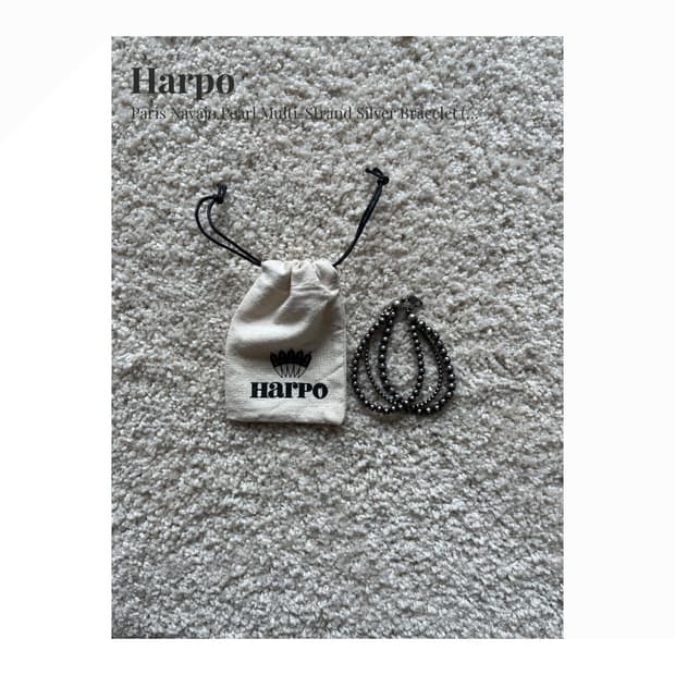 Harpo 실버 나바호 펄 멀티 브레이슬릿 (Free)