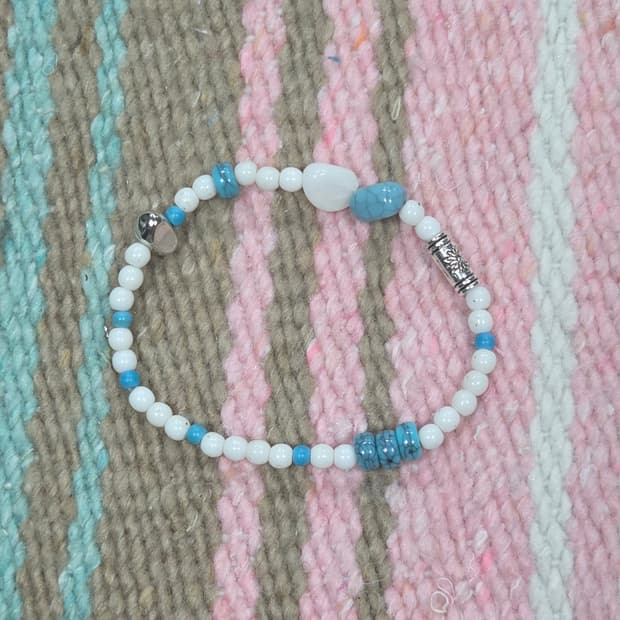 핸드메이드 비즈팔찌