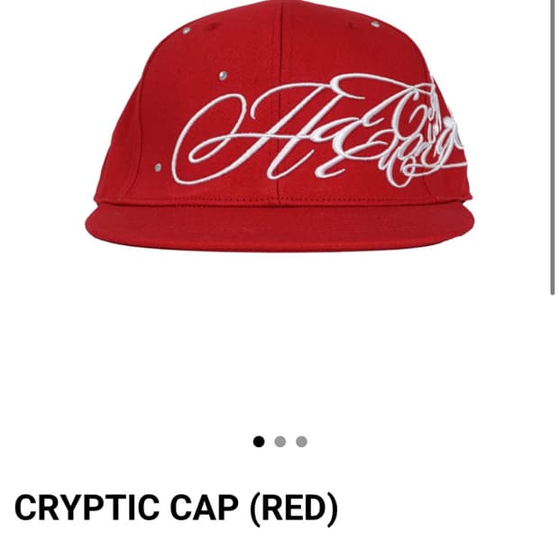 제노리포트 크립틱 레드 캡