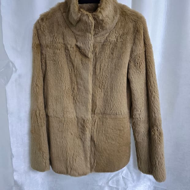 토끼털 래빗퍼 자켓 (1639)