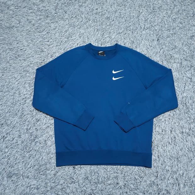 나이키) L 남자 더블스우시 맨투맨티셔츠 / 왕눈이샵