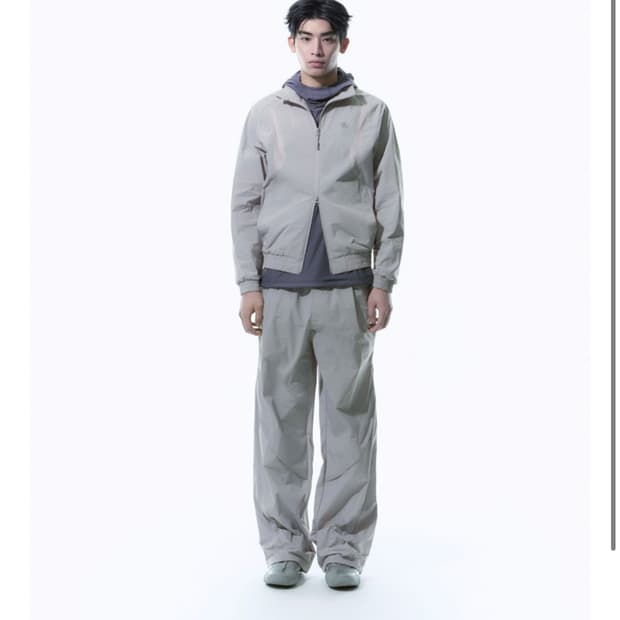 SANSAN GEAR 산산기어 트랙 자켓 그레이