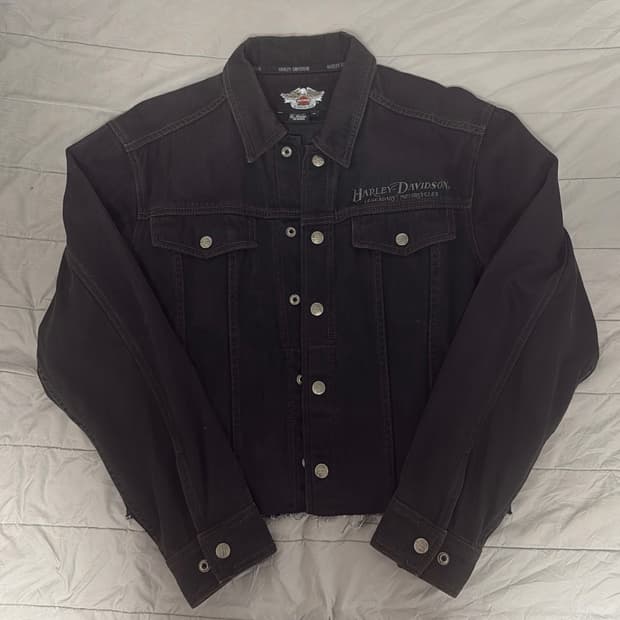 할리 데이비슨 데님자켓