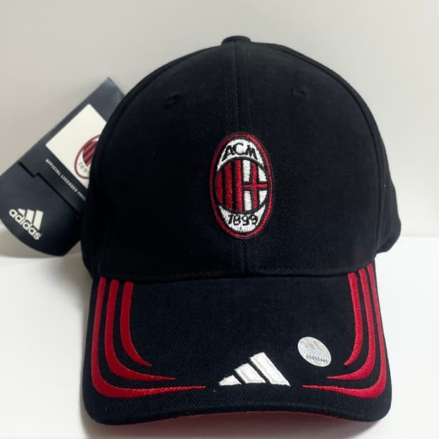 (M. 57호) 아디다스 AC밀란 Visor 볼캡
