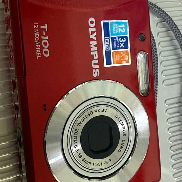 작례 O) 올림푸스 t100 디카 카메라