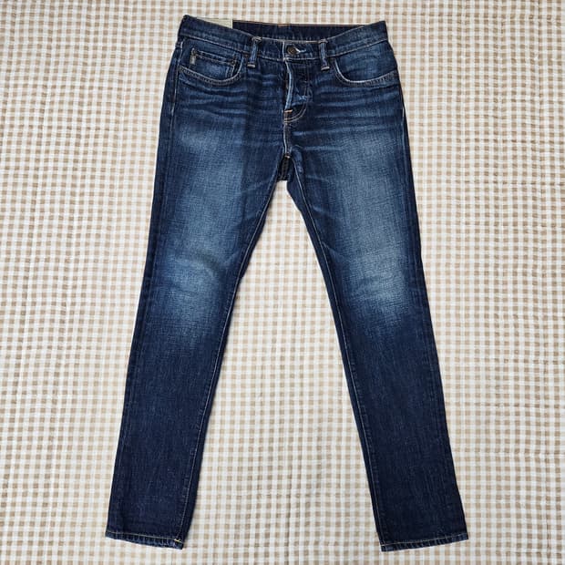 아베크롬비앤피치 스키니핏 데님 청바지 남자32