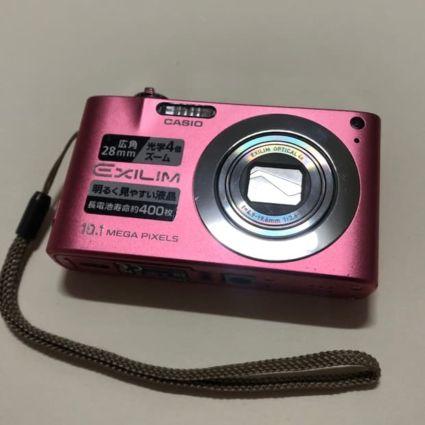 카시오 z100 핑크 디카 (작례)