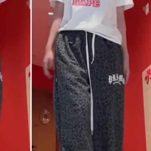 아이브 안유진 트레이닝바지(프라임 멤버스)