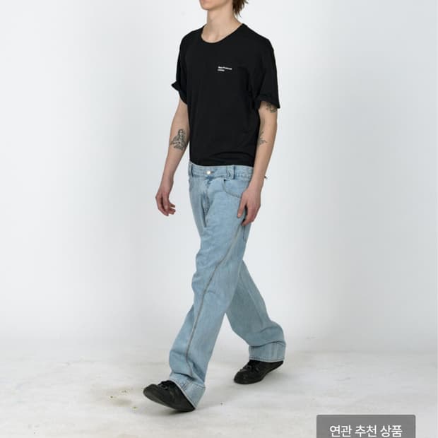 (M->L) 플라스틱프로덕트 MPa DRIFT DENIM PANTS