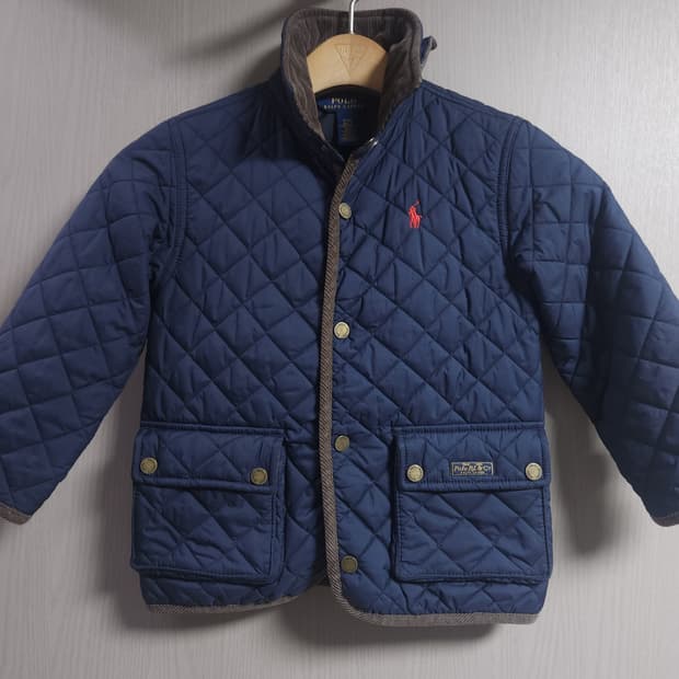폴로 랄프로렌 키즈 퀄팅자켓, 4Y