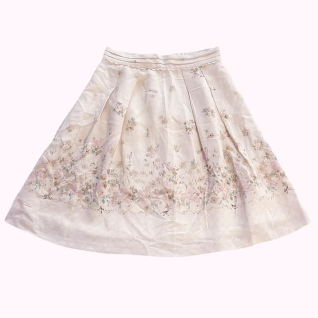 (이체시에눌) LODISPOTTO 로디스포토 일본 히메갸루 플라워 스커트