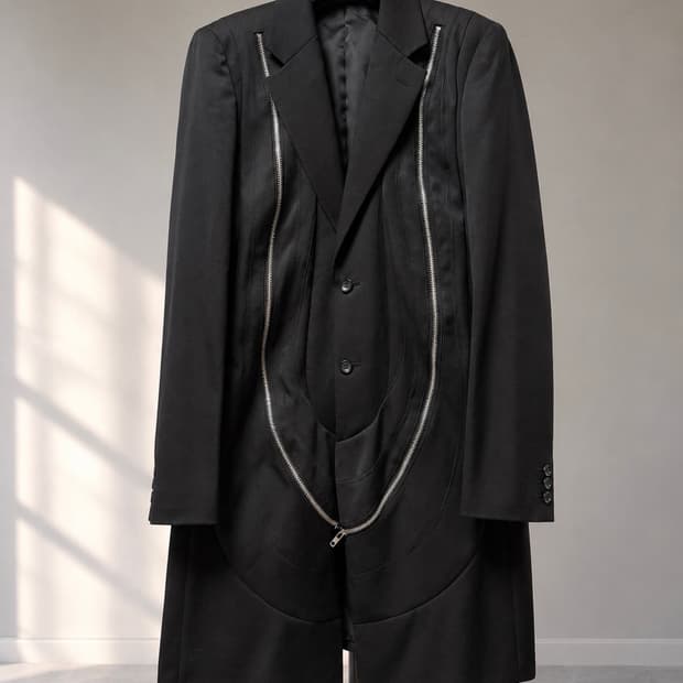 Comme des garcons homme plus zip coat
