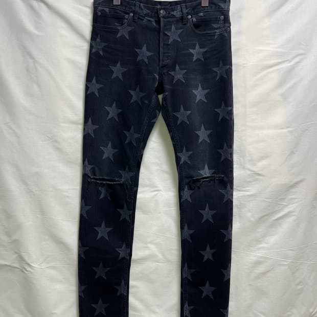 타카히로미야시타 솔로이스트 마인데님 스타패턴 데님