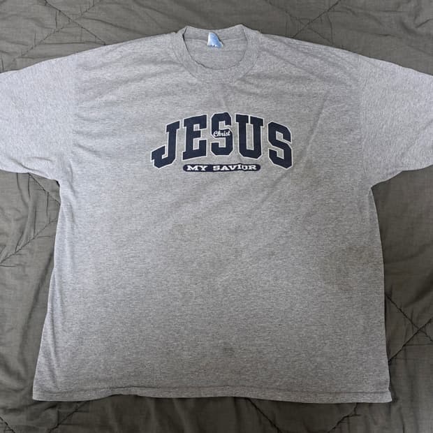 [XXL] 90s 지저스 세이비어 JESUS 빈티지 티셔츠