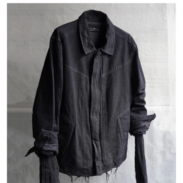 [구매] 블랙멀 더블슬리브 블루종 L