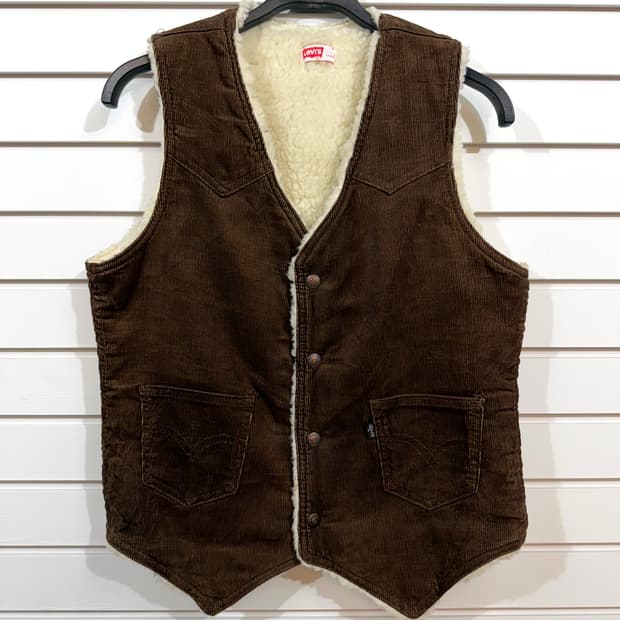 LEVIS 리바이스 쉐르파 코듀로이 베스트 (Made In U.S.A)