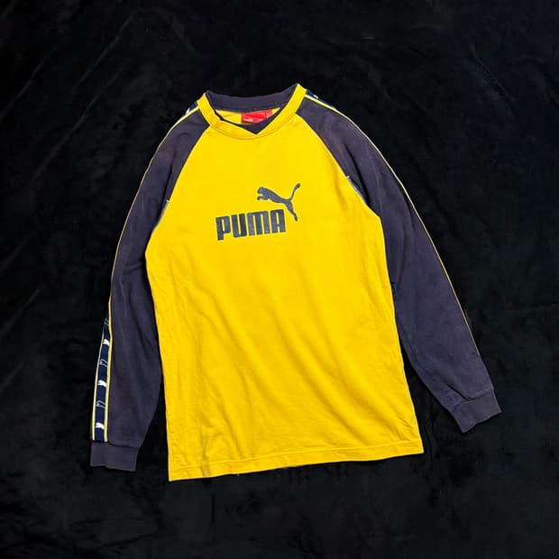 일본빈티지 puma 롱슬리브