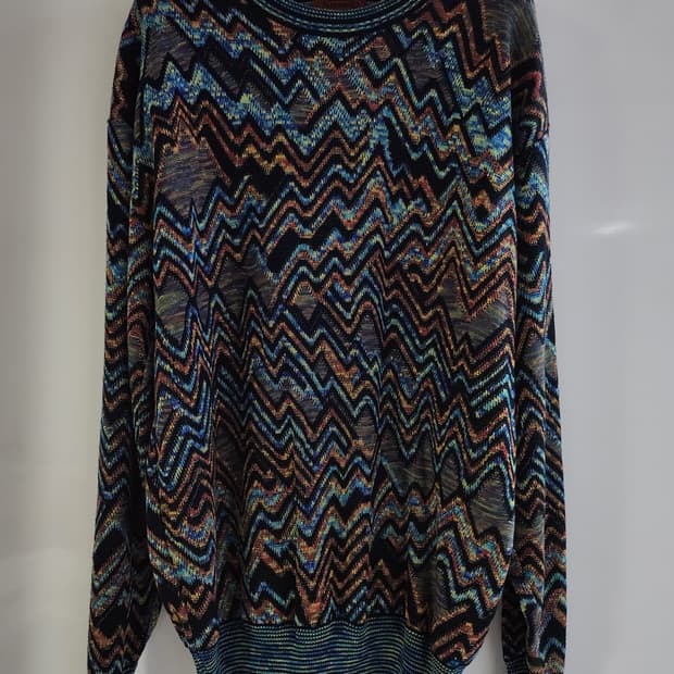 미쏘니 남성니트