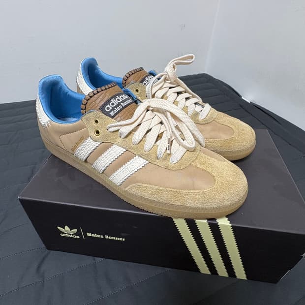 아디다스 웨일스 보너 삼바 베이지 280