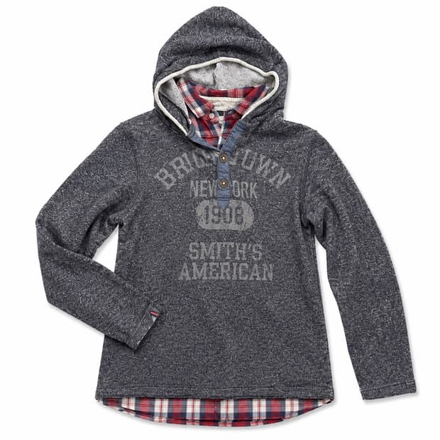     SMITH’S AMERICAN 레이어드 후드티