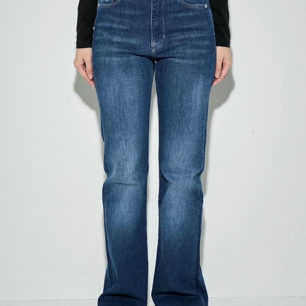 타미진스 실비아 하이웨스트 세미 부츠 팬츠