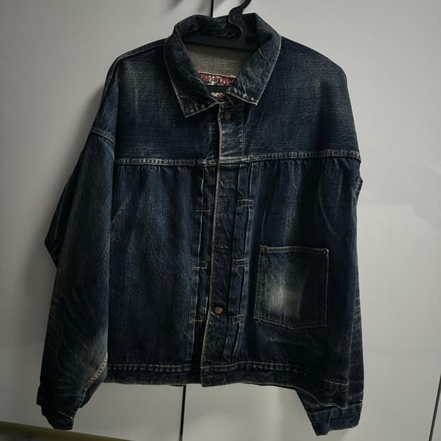[L] 24ss 세인트미카엘 베르베르진 1st 데님자켓