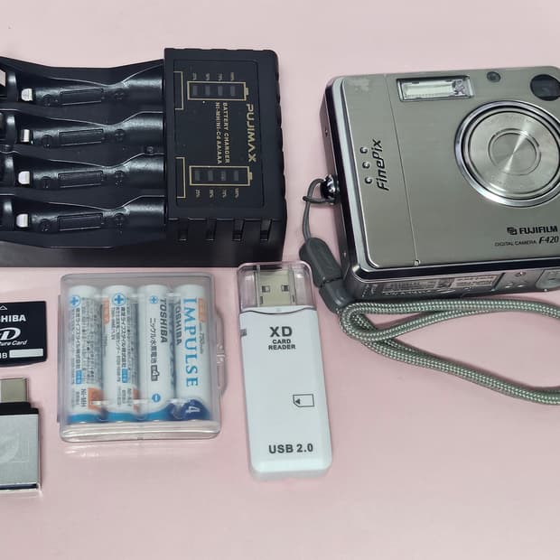 후지필름 파인픽스 F420 빈티지디카