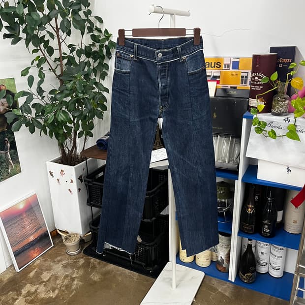 베트멍 x 리바이스 리워크 컷아웃 데님팬츠 XS