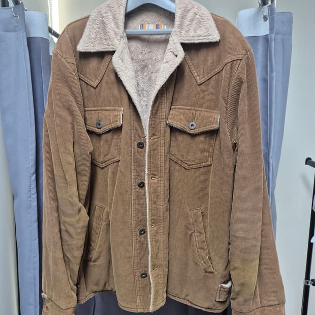 2000년대 빈티지 코듀로이 트럭커 자켓
