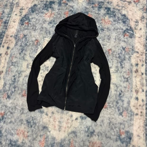 릭 오웬스 일라리아 니스트리 아카이브 믹스 풀 집업 자켓