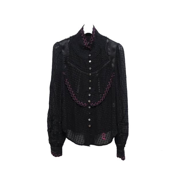 tsumori chisato 츠모리치사토 아카이브 아플리케 블라우스 2