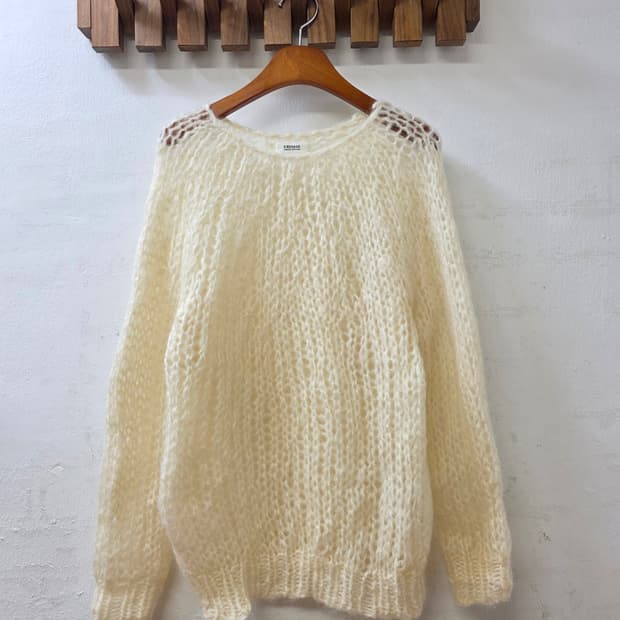 일본빈티지모헤어니트