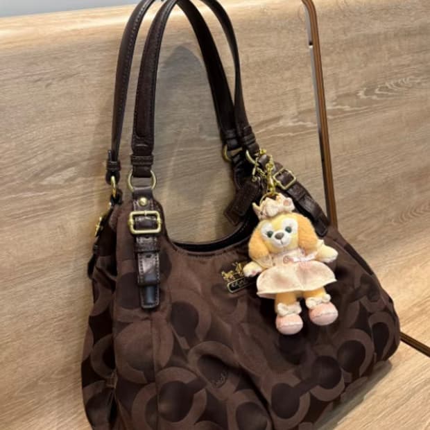 coach classic brown tote bag 코치 숄더백