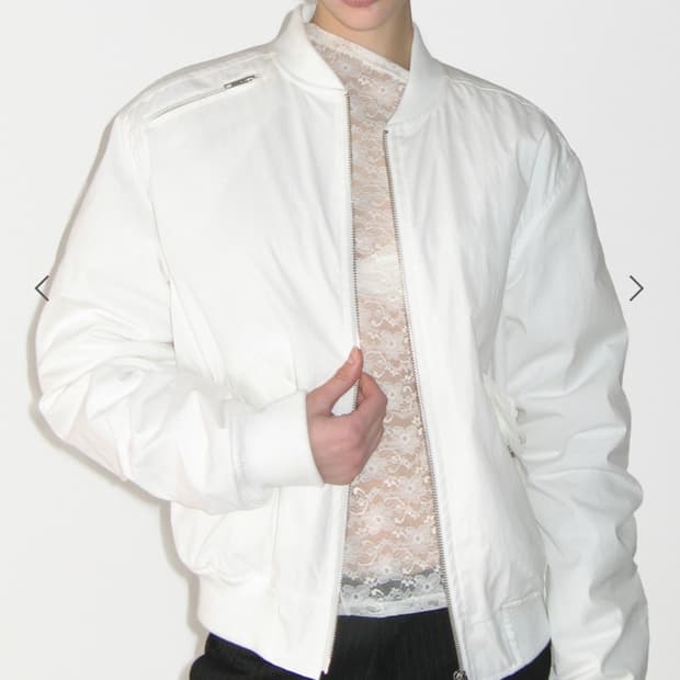 썬번프로젝트 Over Fit Shirring Bomber Jacket