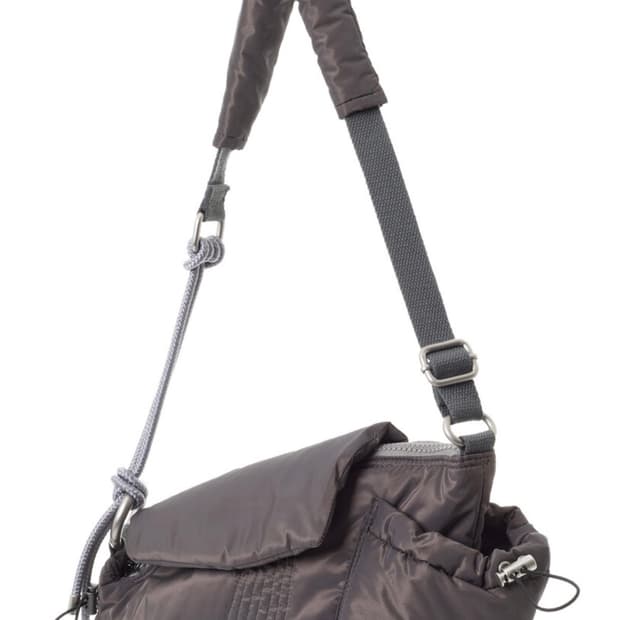 텐스댄스 soft unbalanced bag _ mud charcoal