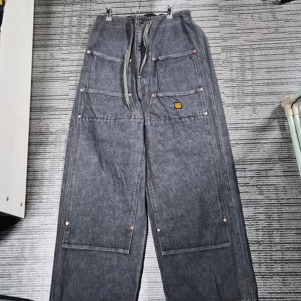 (XL)캐피탈 14온즈 데님 더블니 키나리 KAPITAL DENIM