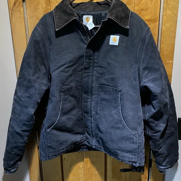칼하트 J02 디트로이트 자켓 블랙 XL