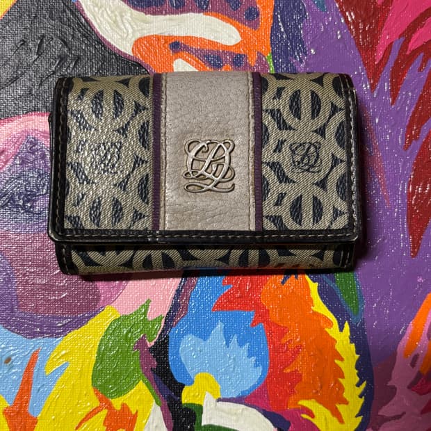  louis quatorez key leather wallet