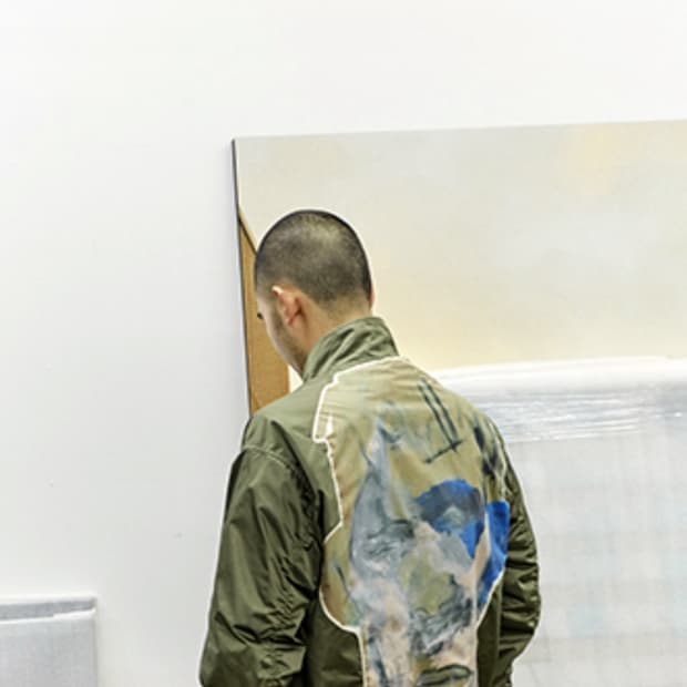 시스템옴므 야상스타일 팝니다.