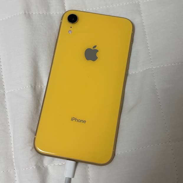 아이폰xr 옐로우 64GB