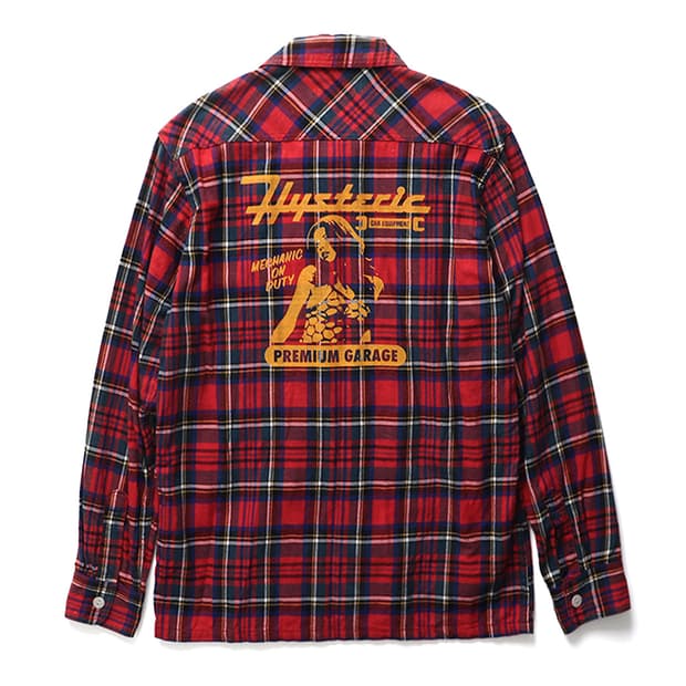 HYSTERIC GLAMOUR Car Equipment Shirt