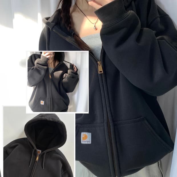 Carhartt 칼하트 써멀 안감 블랙 후집